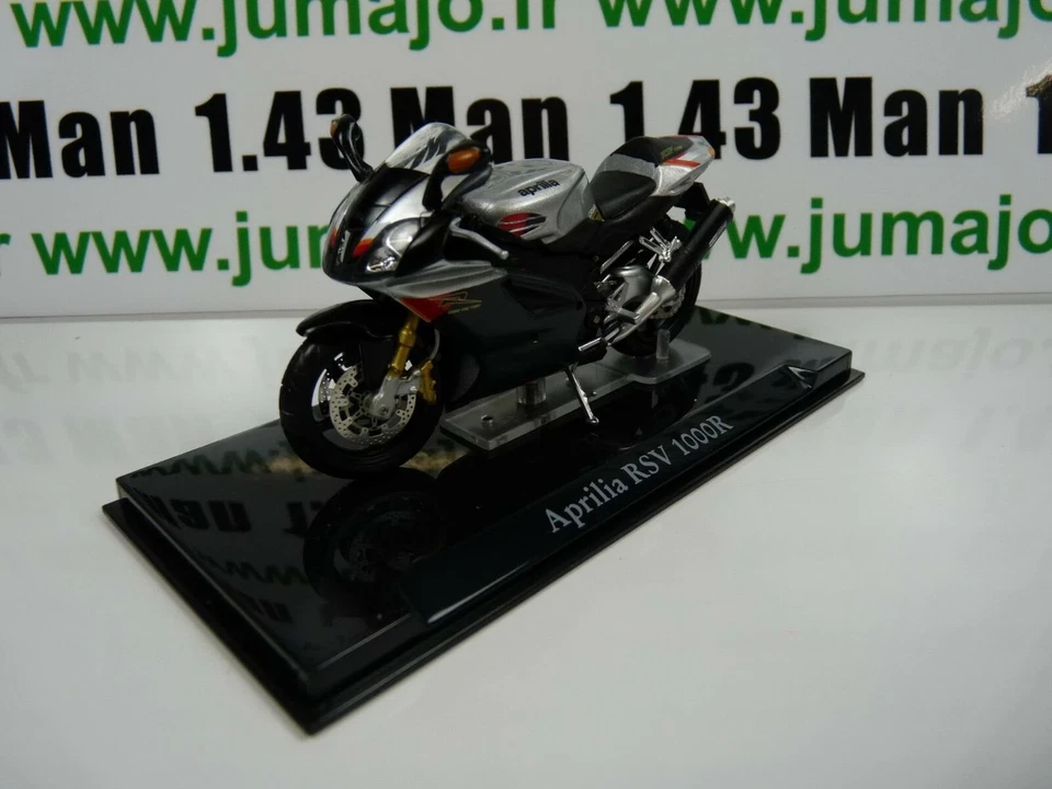 SB3 MOTO 1/24 Super Bikes atlas : APRILIA RSV 1000R - Immagine 1 di 1