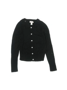 Cat & Jack Girls Black Cardigan 6 - Picture 1 of 2