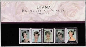 Presentation Pack MNH 1998 - Diana Princess of Wales (005) - Imagen 1 de 1
