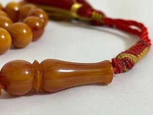 Natural Vintage Germany Cherry Amber 47 سبحة مسكي الماني دبس وراشي خرطة باكستاني - Bild 1 von 21