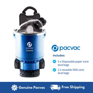 Pacvac Superpro Go Battery Backpack Vacuum Cleaner VB002SG01A01 - Picture 1 of 3