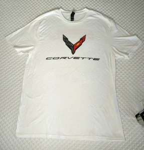 Corvette Logo Men's Tee Shirt T-Shirt Men's XL Corvette Fans Motortrend Car 2020 - Picture 1 of 12