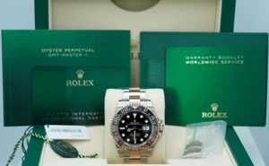 Rolex GMT-Master II 126711CHNR Root Beer Box & Papers Tags - Picture 1 of 8