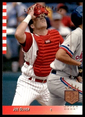 1993 SP #212 Joe Oliver Cincinnati Reds - Image 1 of 2