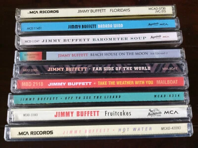 Jimmy Buffett [9 CD Alben] Barometer Soup Banana Wind Beach House Floridays - Bild 1 von 2