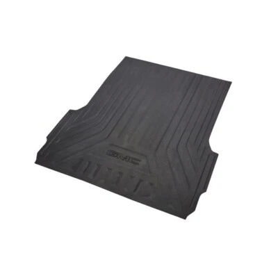 Alfombrilla de goma para cama GMC Canyon 2023-2025 85059398 negra con logotipo OEM GM Foto 1 de 2