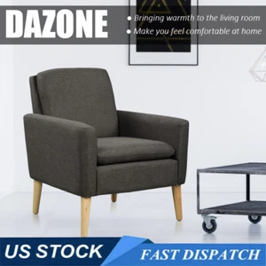 Accent Chair Armchair Modern Upholstered Living Room Single Sofa Furniture Chair - Picture 1 of 11