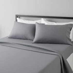 4 Piece Split King Bamboo Sheet Set, Deep Pockets, Multiple NEW - Picture 1 of 7