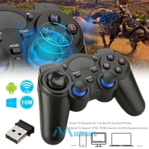 Controlador de juego inalámbrico de 2,4 GHz Gamepad para PS3 Xbox360 TV Box PC teléfonos Android - Imagen 1 de 14