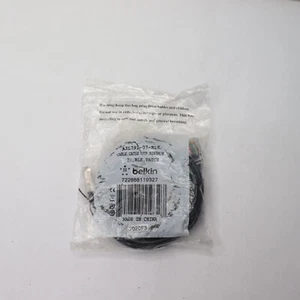 Belkin Patch Cable Black RJ45 Cat-5e 7ft A3L791-07-BLK - Picture 1 of 4