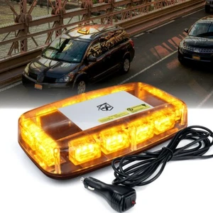 Barra de luz estroboscópica LED amarilla advertencia de emergencia camión intermitente techo para camión - Imagen 1 de 7