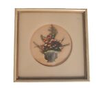 Vintage Real Dried Flowers Bouquet 3D Wall Art