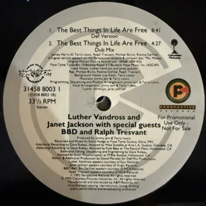 Janet Jackson - The Best Things In Life Are Free (2 Discs-Plain White Jacket) - Picture 1 of 4