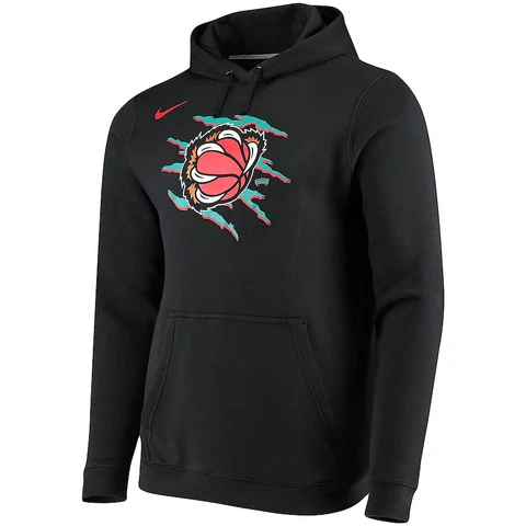 Memphis Grizzlies Nike Classic Edition Essential Logo Pullover Hoodie Men's NBA Cover
