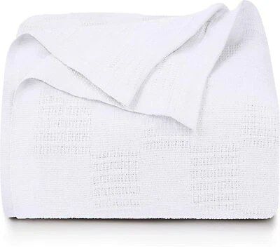 Manta 350 GSM Suave Transpirable en Ropa de Cama King Queen Doble Tiro Utopía Foto 1 de 4