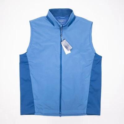 Holderness & Bourne Golf King Vest Mens Large Lightweight Performance Blue Nylon - Image 1 of 4