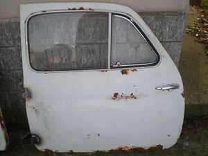 FIAT 500 D GIARDINIERA AUTOBIANCHI 120 FAMILIARE PORTA ANTERIORE ORIGINAL DOOR - Imagen 1 de 4