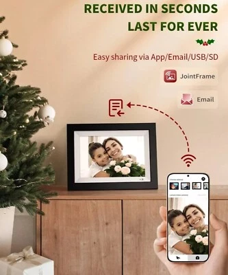 Moonlink HD Digital Photo Frame 10.1 - Image 1 of 4