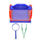 Kids' Outdoor Science Catcher Cage with Tweezers & Magnifier - Orange/Green