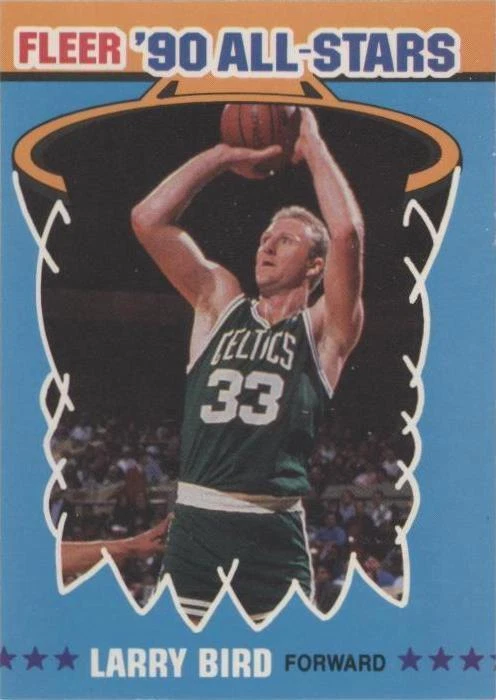 1990-91 Fleer - Larry Bird #2