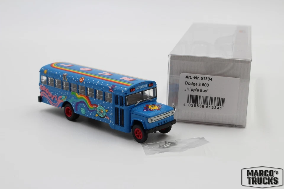 Brekina Dodge S600 "Hippie" nº 61334 1:87 /BRN1320 - Imagem 1 de 1