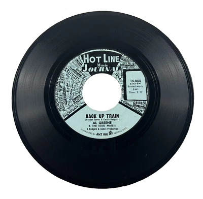 Al Greene & The Soul Mate's – Back Up Train / Don't Leave Me - Image 1 of 3