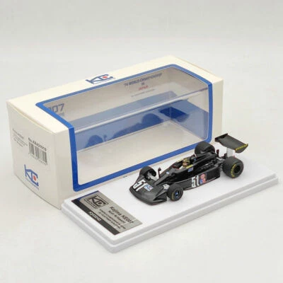 Kyosho 1/43 KOJIMA KE007 1976 F1 World Champ Black Resin Racing Model #51 Japan - Immagine 1 di 4