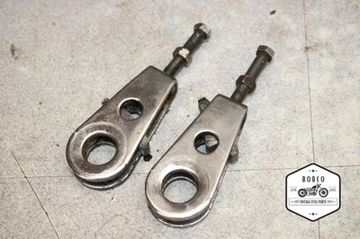 1972-74 Honda CB350F quatro ajustadores de corrente de eixo traseiro CB400F J3-2426.ABJ - Imagem 1 de 4