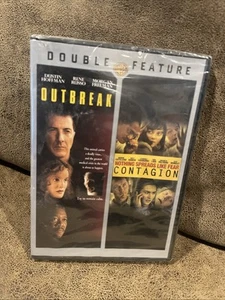 OUTBREAK/ CONTAGION DOUBLE FEATURE (DVD) BRAND NEW-SEALED- FREE SHIPPING - Picture 1 of 3