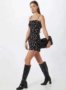 Bardot Abstract Dot Body-Con Sundress in Abstract Spot - Size - Medium - Picture 1 of 7