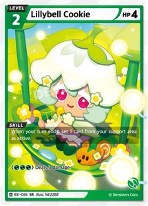 CookieRun Braverse: BRAVE BEGINING TCG LILLYBELL COOKIE SR-BS1-066 - Foto 1 di 1