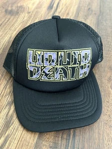 Sombrero de camionero SnapBack de agua con gas líquido para hombre nuevo logotipo de Deathkeeper - Imagen 1 de 4