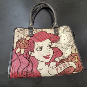 Cartera/bolso de hombro Loungefly Disney Little Mermaid Ariel tatuaje tema grunge - Imagen 1 de 24