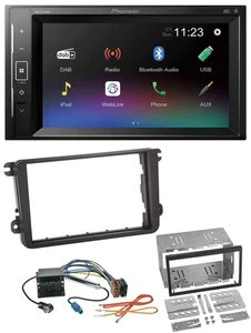 Pioneer DAB MP3 2DIN Bluetooth USB Autoradio für VW T5 Caravelle Multivan Transp - Bild 1 von 9