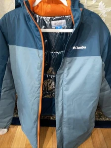 Columbia Jacket Orange And Green, Kids And Teen XL - Picture 1 of 5