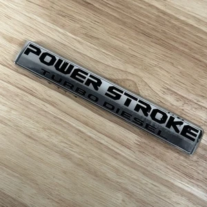 FORD F-250 F-350 F-450 POWER STROKE TURBO DIESEL EMBLEM LOGO BADGE SIGN A29598 - Picture 1 of 4