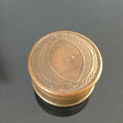 Antike Schachtel Roger et Gallet Betonpulver Jugendstil 1900 kompakt - Bild 1 von 4