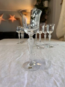 Bicchiere vino cristallo vapore vintage Igor Carl Faberge Anna Pavlova ballerina donna - Foto 1 di 19