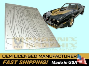 1976 1977 1978 Firebird Trans Am Special Edition Bandit formed Stripes Only Kit - Picture 1 of 1
