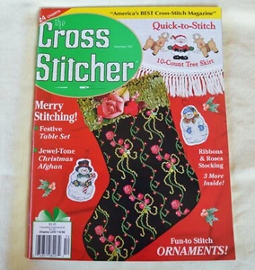 The Cross Stitcher Magazine Dec 1997 Vol 14 No. 5 Christmas Hanukkah 24 Charts - Picture 1 of 8