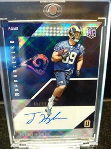 Tyler Higbee - 2016 Unparalleled Football Autograph - 45/99 - Los Angeles Rams - Bild 1 von 2
