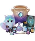 Magic Mixies Magical Misting Cauldron with Interactive 8 inch Blue Plush Toy.