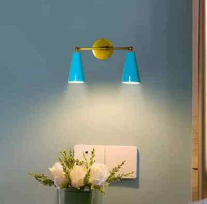 1950'S Mid-Century Modern Wall Sconce Italian Sputnik Brass Wall Sconces - Picture 1 of 3