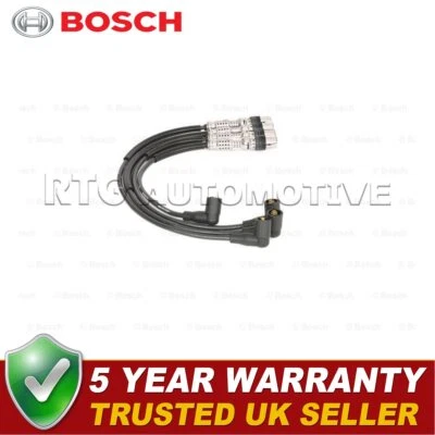 Bosch Ignition Leads Fits Fabia Yeti Roomster Rapid Ibiza Leon Polo Golf A1 #1 - Image 1 of 4