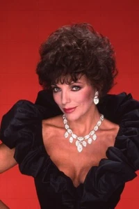 JOAN COLLINS - DYNASTY - Large 12" x 8" Stunning Colour Portrait Photograph - Imagen 1 de 1