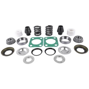 Front Axle King Pin Rebuild Kit Bearing Seal Bushing Spring For Chevy 1977-1991 - Picture 1 of 12