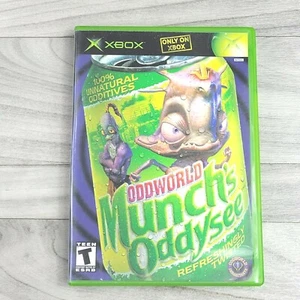 ODDWORLD MUNCH'S ODDYSEE game only in case for Microsoft XBOX - Picture 1 of 5