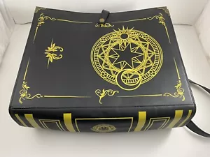 Thinkgeek Black Magic Spell Book Messenger Bag, New - Picture 1 of 5