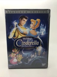 Cinderella (DVD, 2005, 2-Disc Set, DVD Platinum Collection). Brand New Sealed. - Foto 1 di 3
