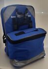 Childrens Road Safety Reflective Blue Rucksack Backpack 2-Piece Cool Bag Bottle